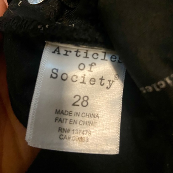 Articles Of Society Black Skinny Jeans - Picture 3 of 10